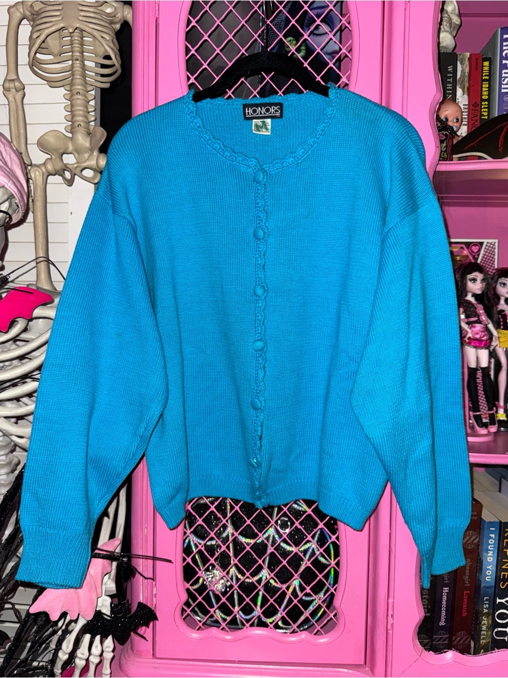 Vintage 90s Honors oversized cardigan size medium